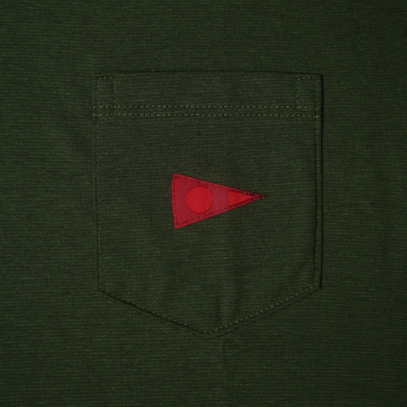 Miniatura 5.0 de Camiseta Manga Curta Burgee Pocket Oliva Florence