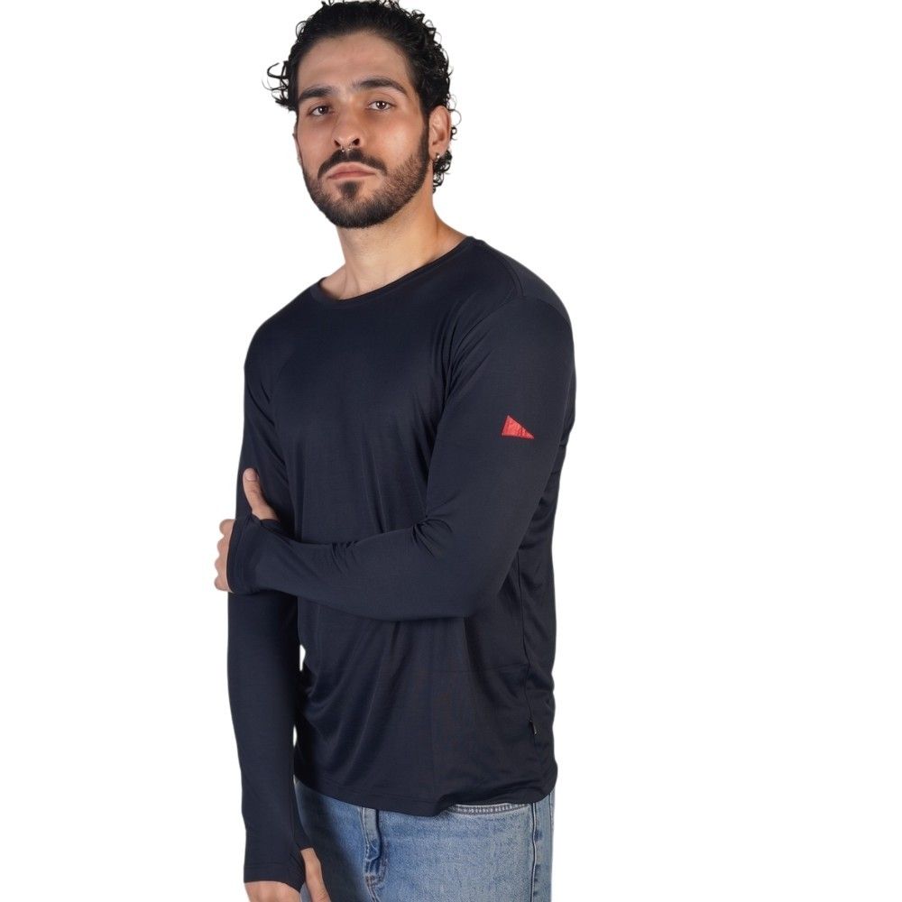 Camiseta Manga Longa UV Florence Preto