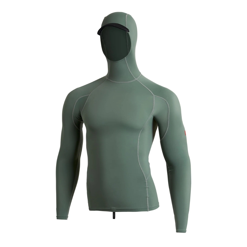 Rashguard Utility Pocket com Capuz Florence Verde S&aacute;lvia