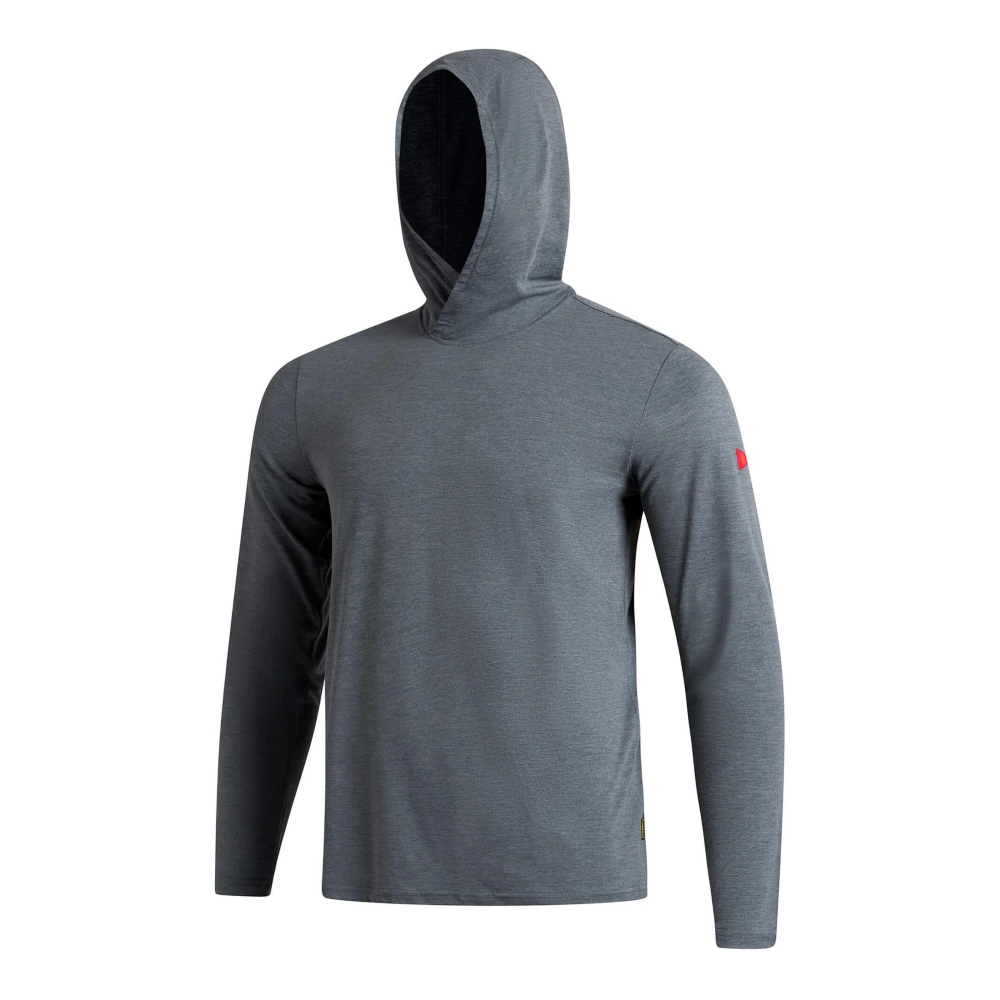 Miniatura 7.0 de Camiseta Manga Longa com Capuz Airtex Cinza Mescla Claro Florence