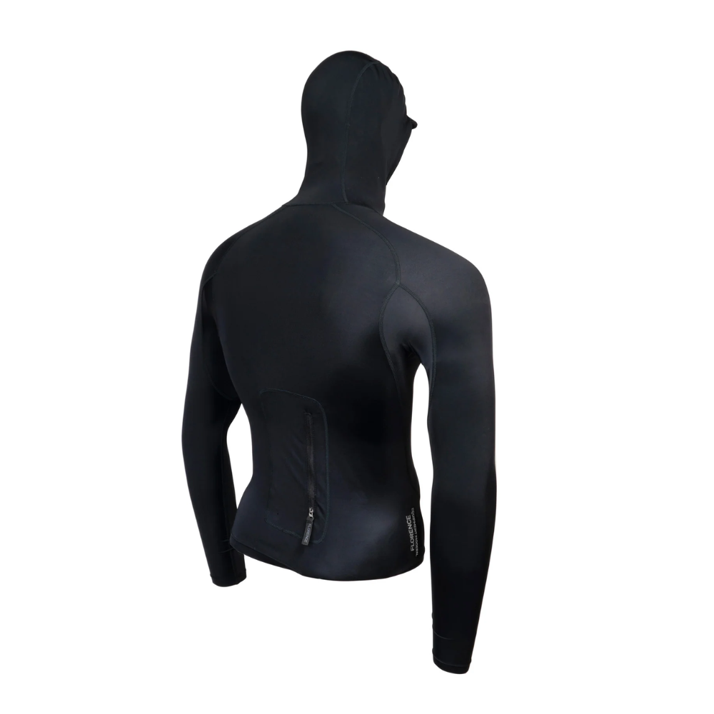 Miniatura 3.0 de Rashguard Utility Pocket com Capuz Preto Florence