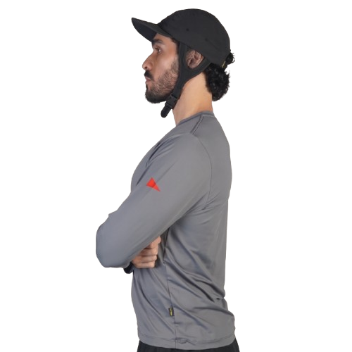 Miniatura 4.0 de Camiseta Manga Longa UV Cinza Florence