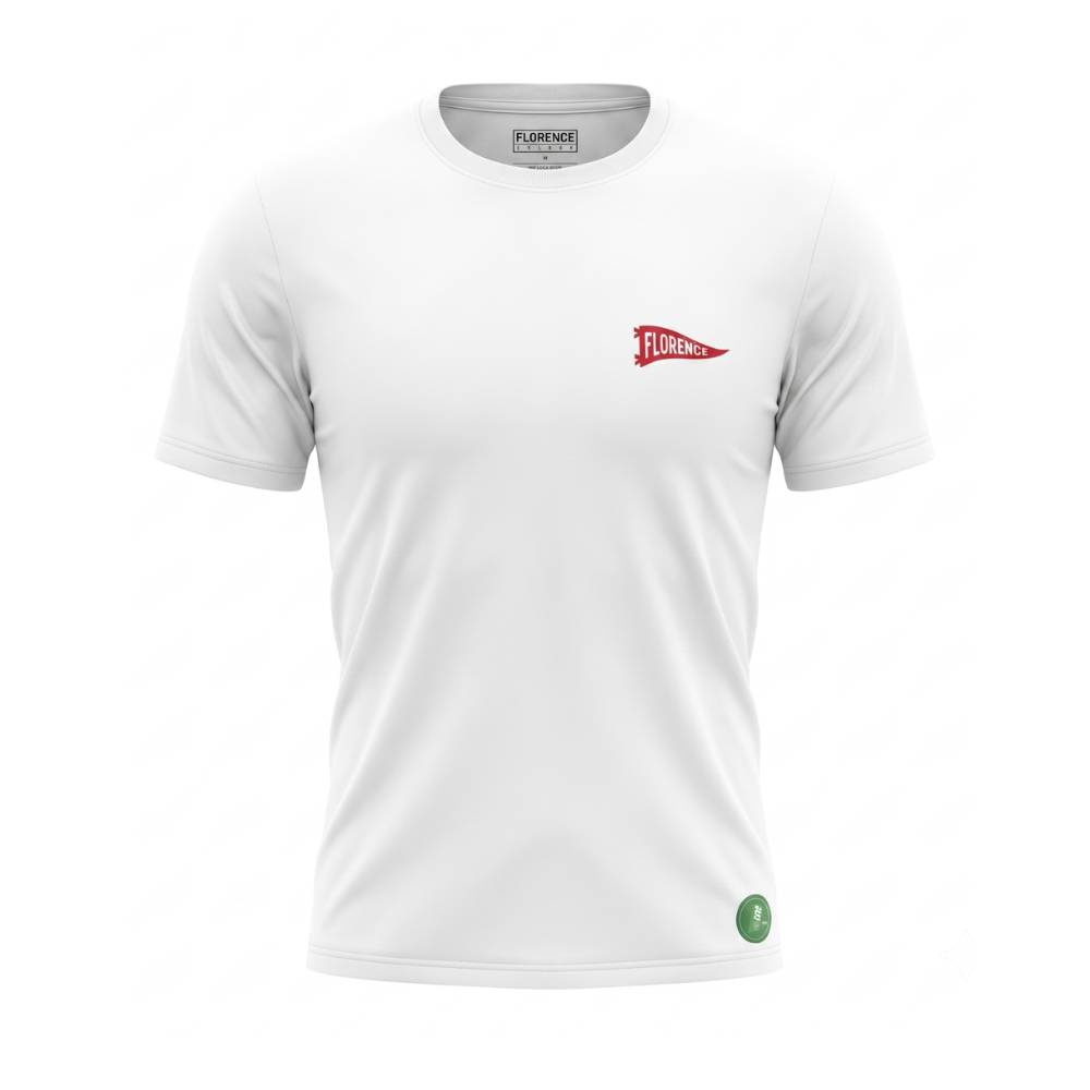 Camiseta Manga Curta Pennant Florence Branco