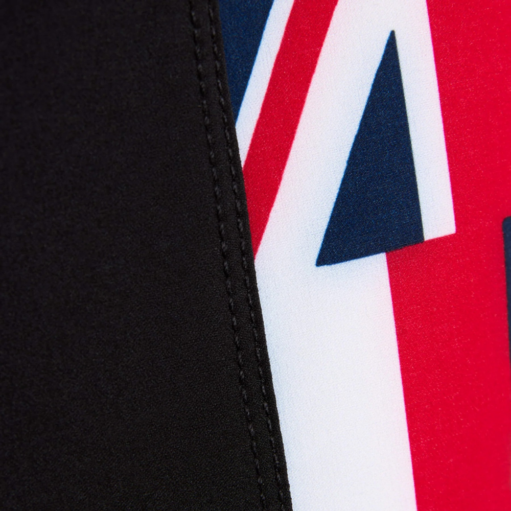 Miniatura 7.0 de Boardshort Pro Hawaii Preto/Branco Florence
