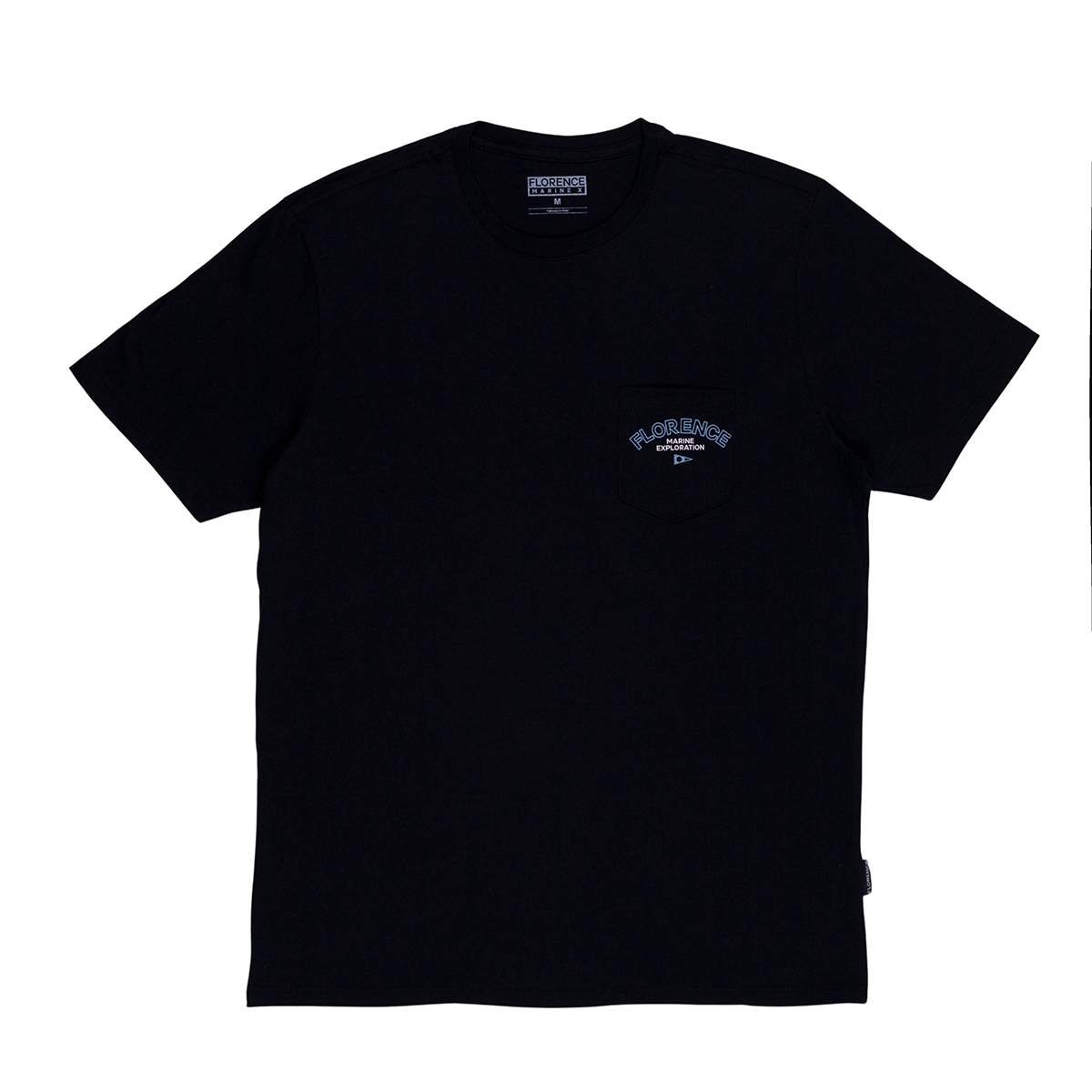 Camiseta Manga Curta Jib Pocket Preto Florence Preto