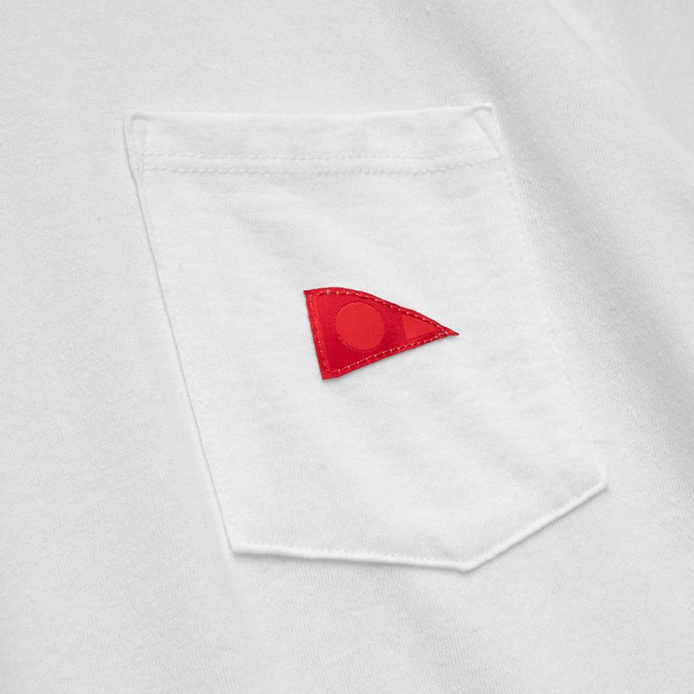 Miniatura 5.0 de Camiseta Manga Curta Recover Burgee com Bolso Branco Florence
