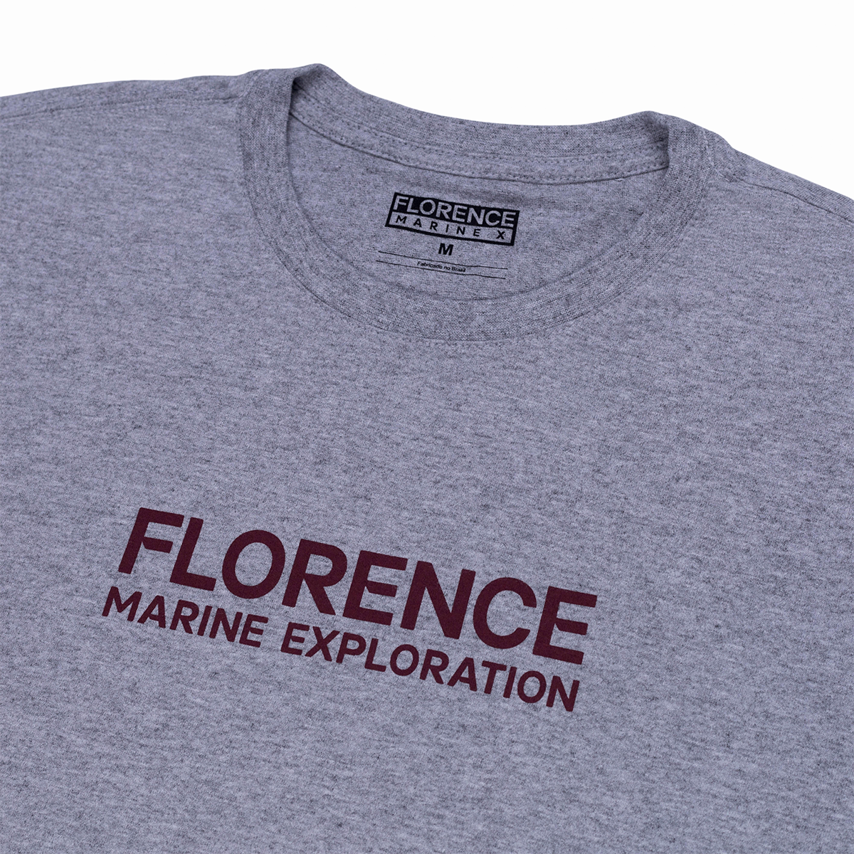 Miniatura 4.0 de Camiseta Manga Curta Marine Exploration Cinza Claro Florence