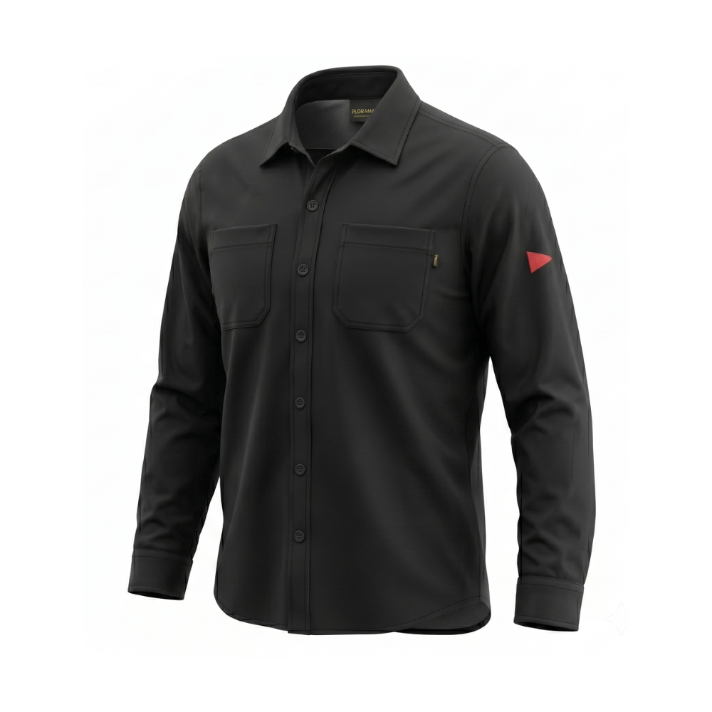 Miniatura 3.0 de Camisa Manga Longa Forrada Utility S1 Preto Florence