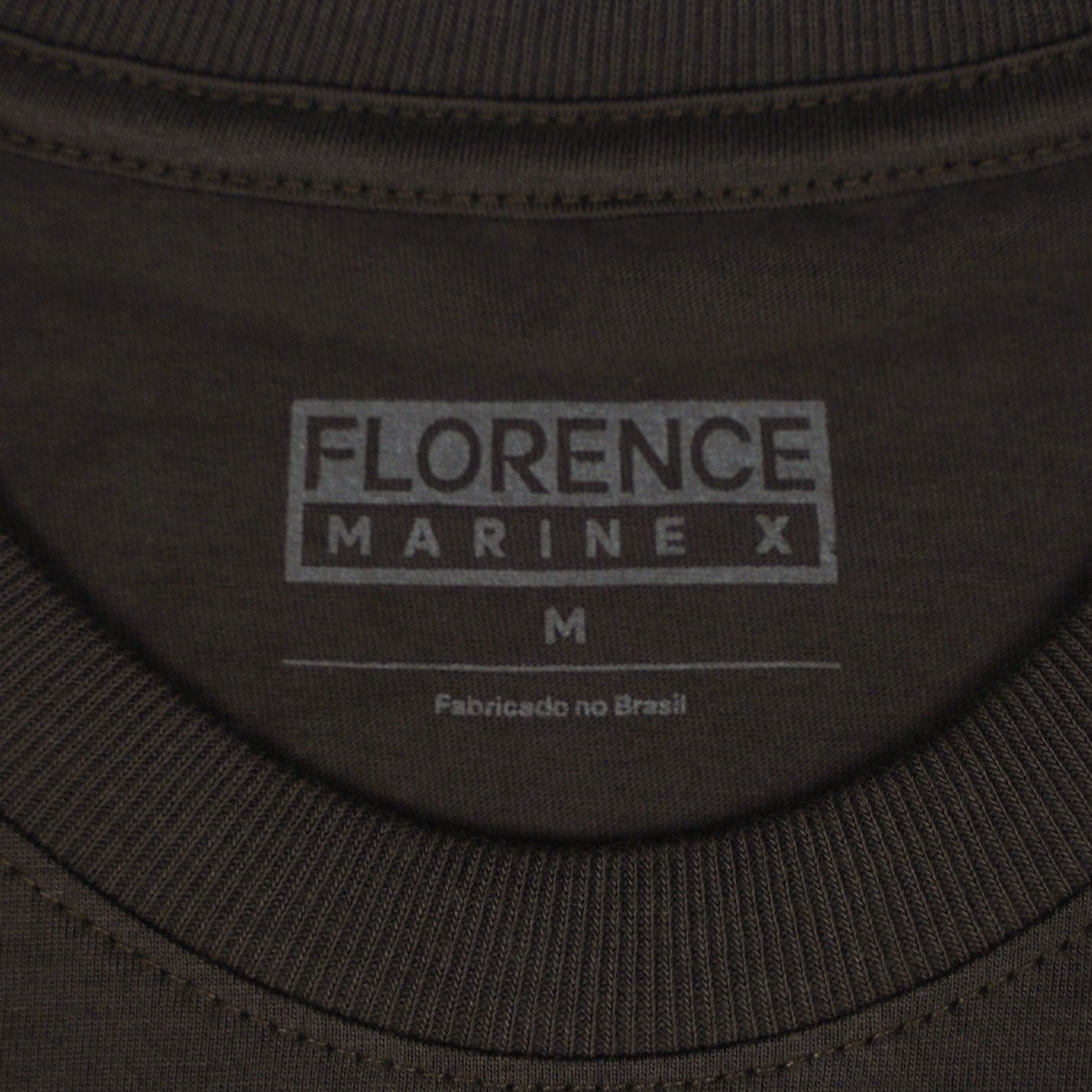Miniatura 6.0 de Camiseta Manga Curta Bolso Burgee Pocket Marrom Florence