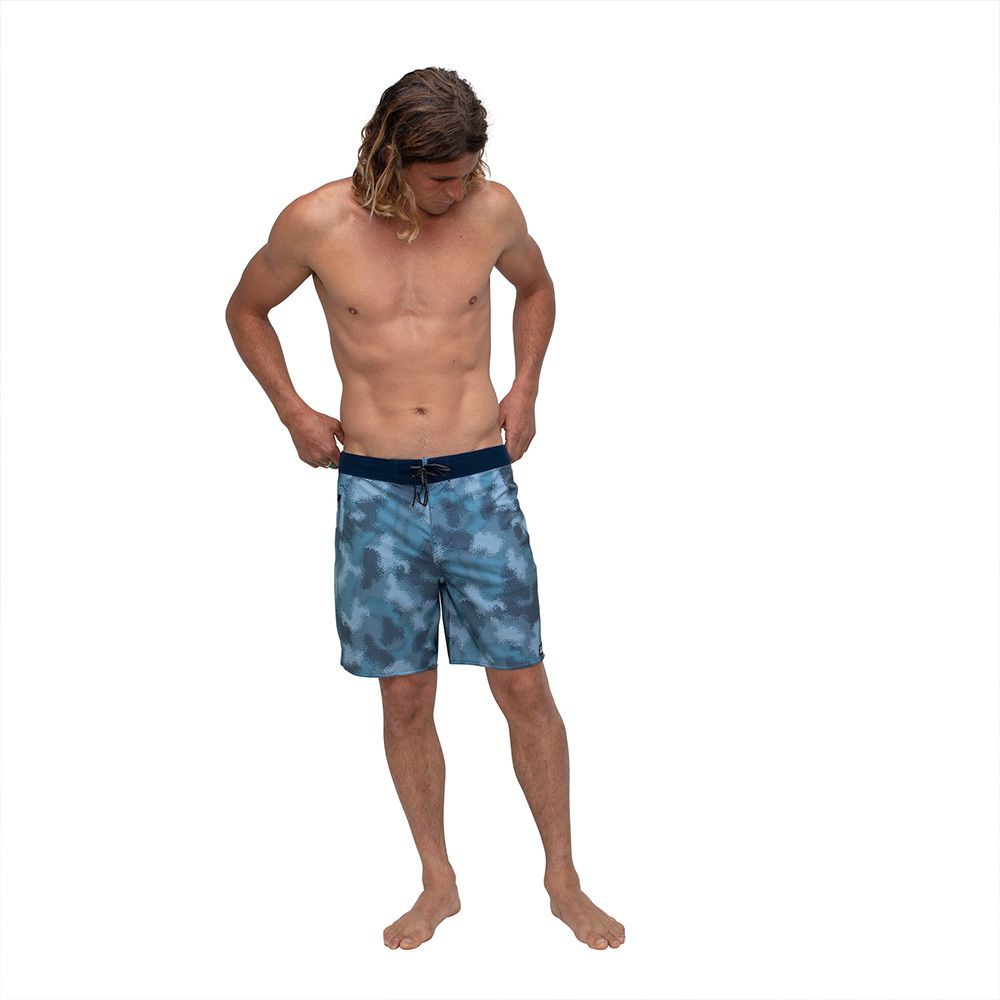 Miniatura 11.0 de Boardshort Camo Azul Marinho Florence