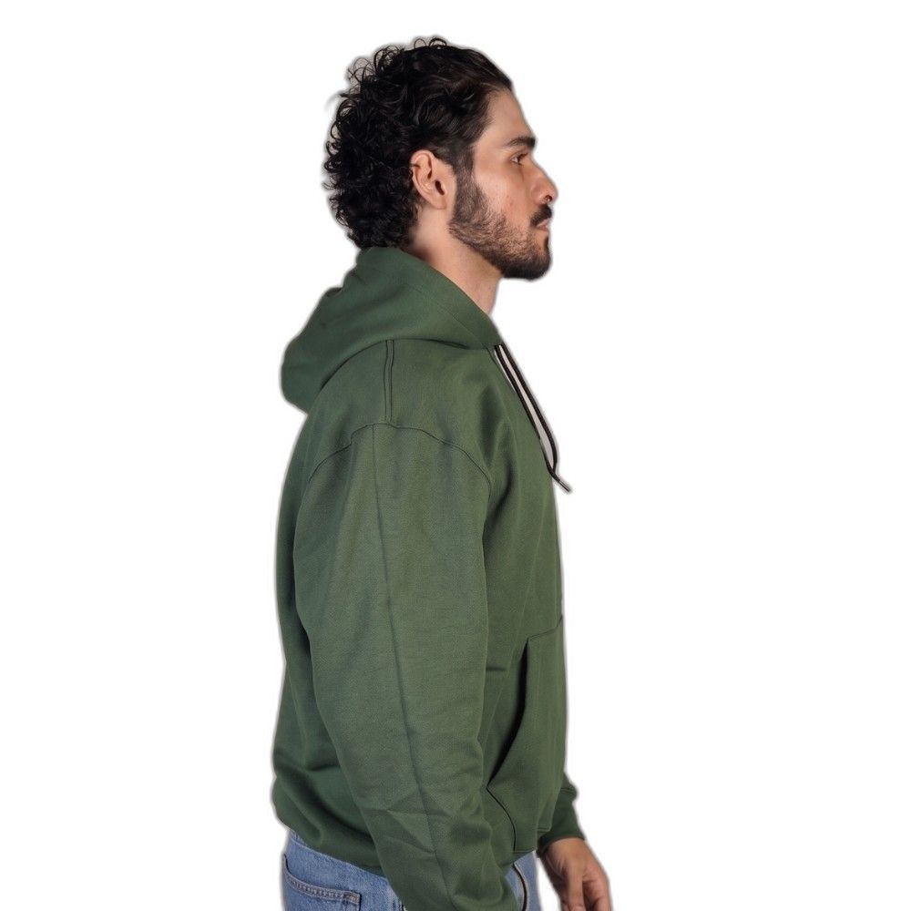 Miniatura 4.0 de Moletom Canguru com Capuz Embroidered Hoodie Verde Oliva Florence