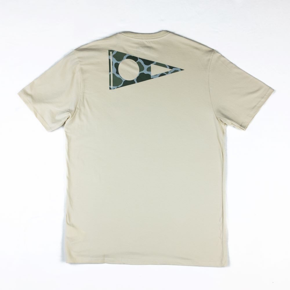 Miniatura 3.0 de Camiseta Manga Curta Crew Camo Bege Florence