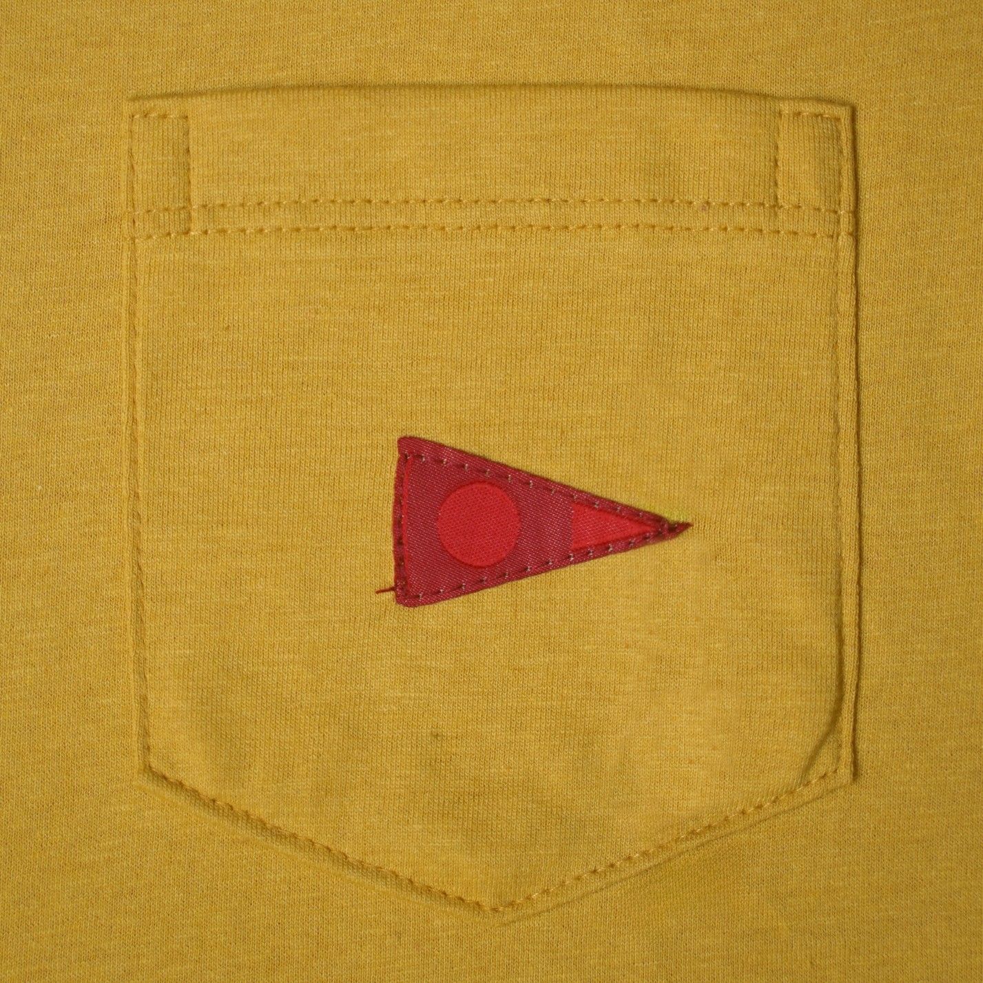 Miniatura 6.0 de Camiseta Manga Curta Burgee Pocket Mostarda Florence