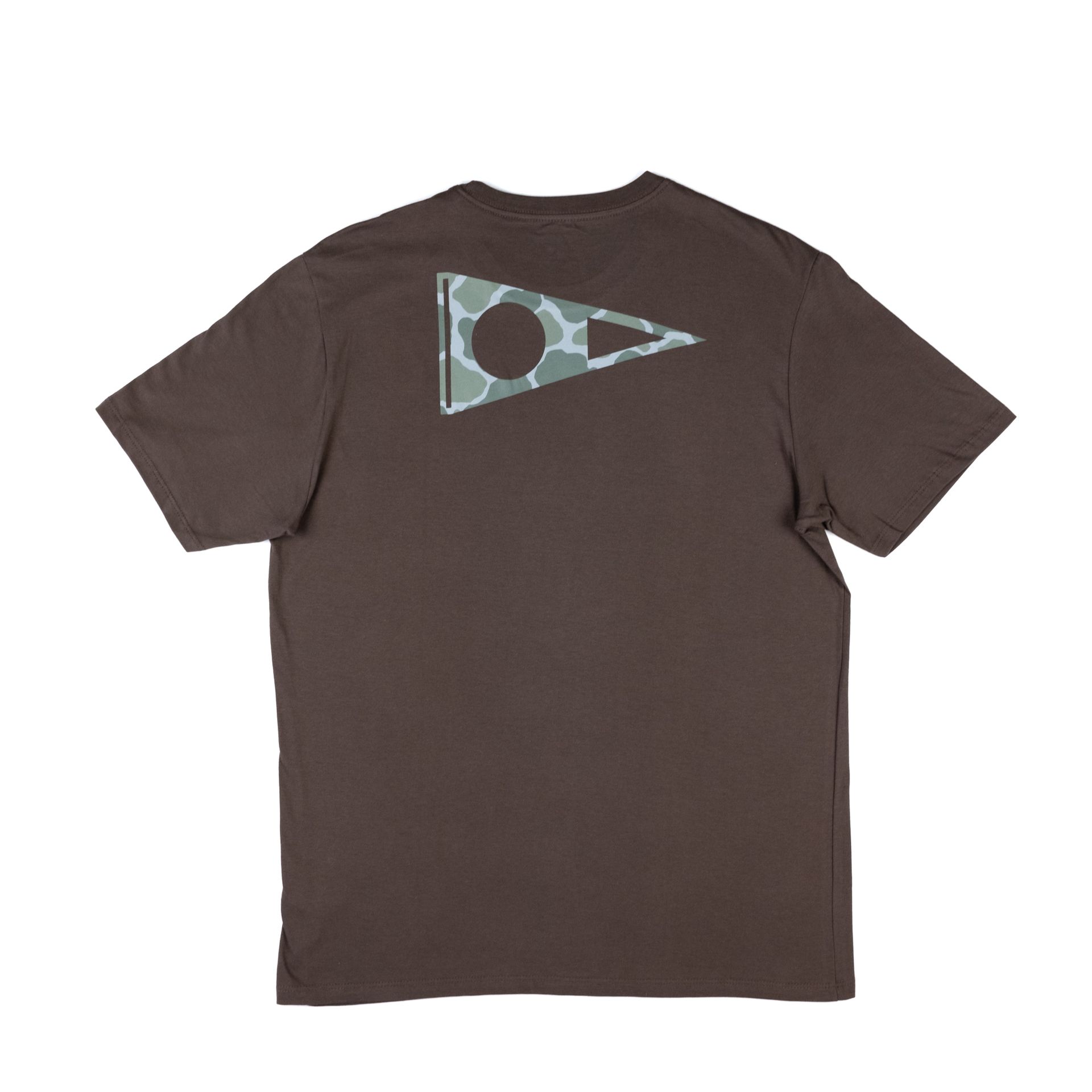 Miniatura 3.0 de Camiseta Manga Curta Crew Camo Marrom Florence