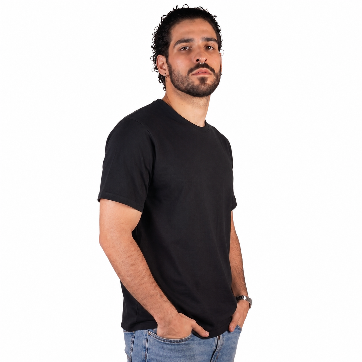 Miniatura 3.0 de Camiseta Manga Curta UV Preto Florence