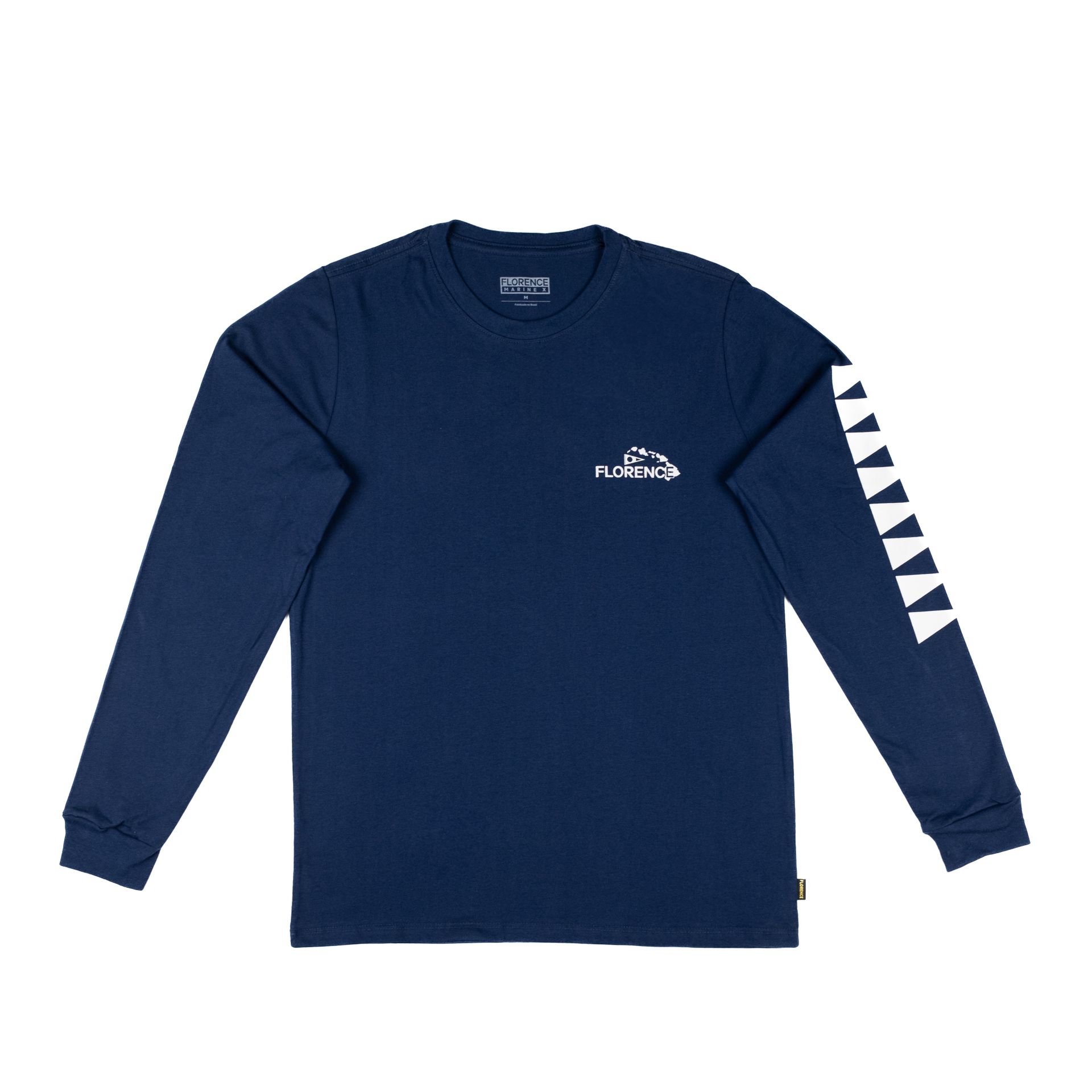 Camiseta Manga Longa Utility Florence Azul Marinho