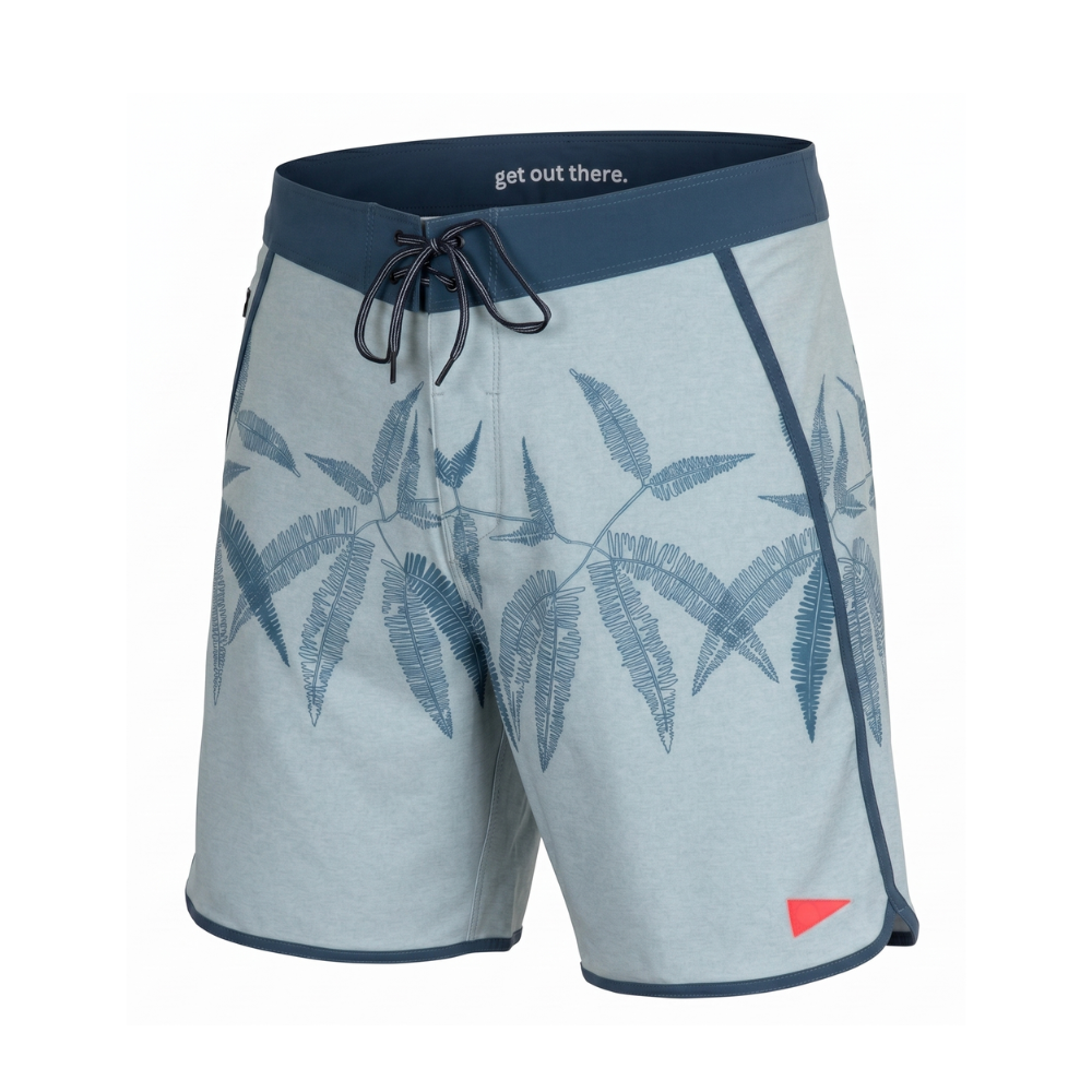Miniatura 3.0 de Boardshort Uluhe Fractal Verde S&aacute;lvia Florence