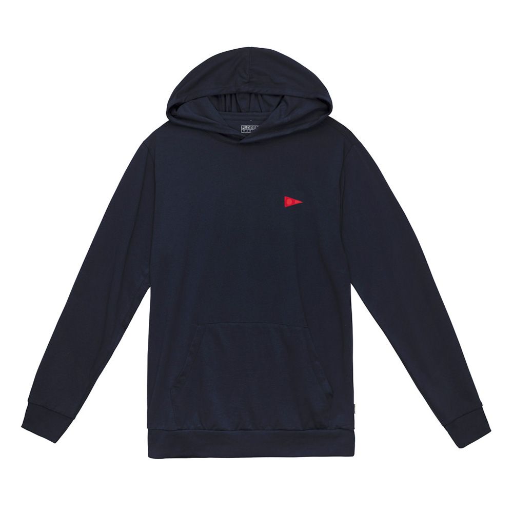 Imagem alternativa do produto Camiseta Manga Longa com Capuz Burgee Recover Florence Azul Marinho