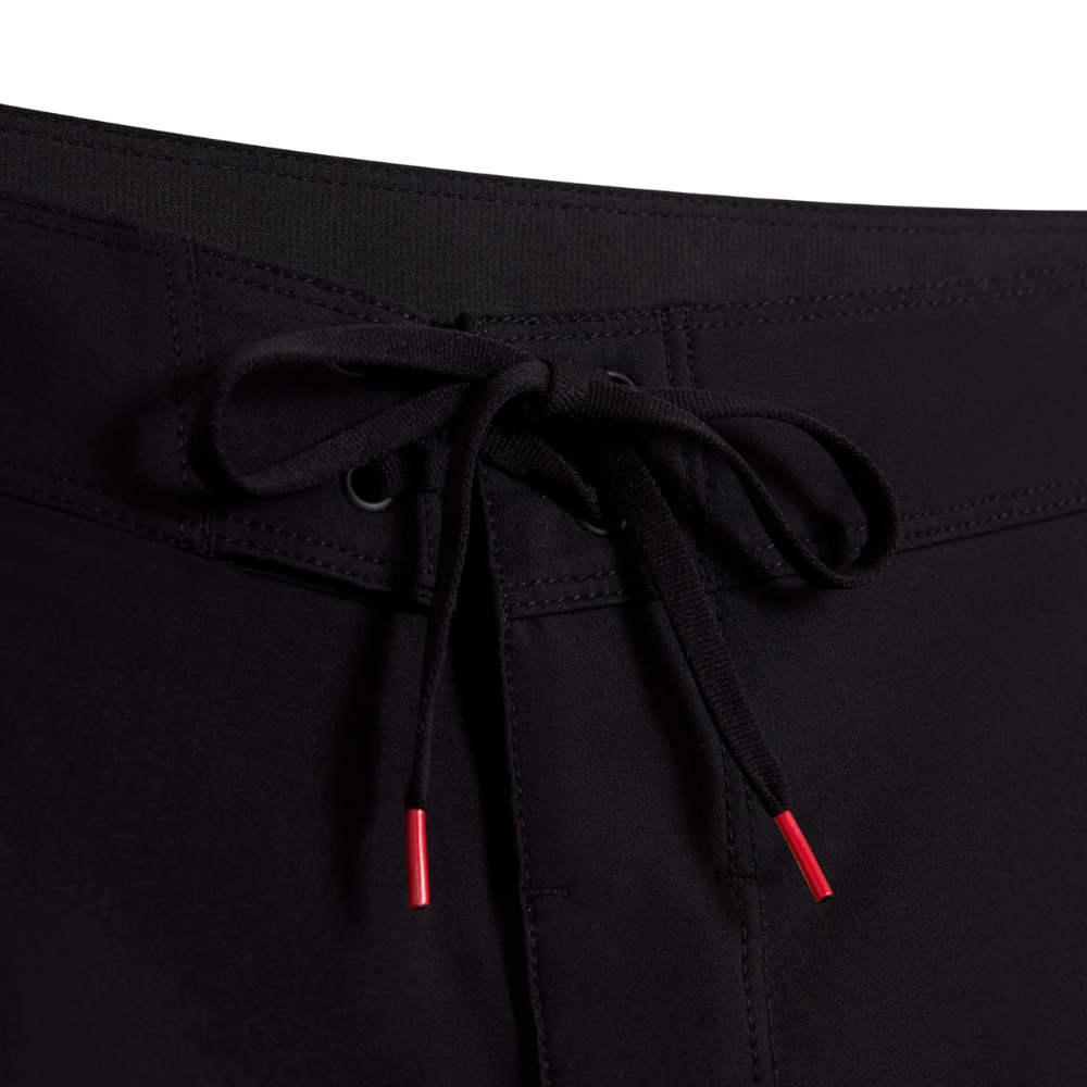 Miniatura 6.0 de Boardshort Pro Hawaii Preto/Branco Florence