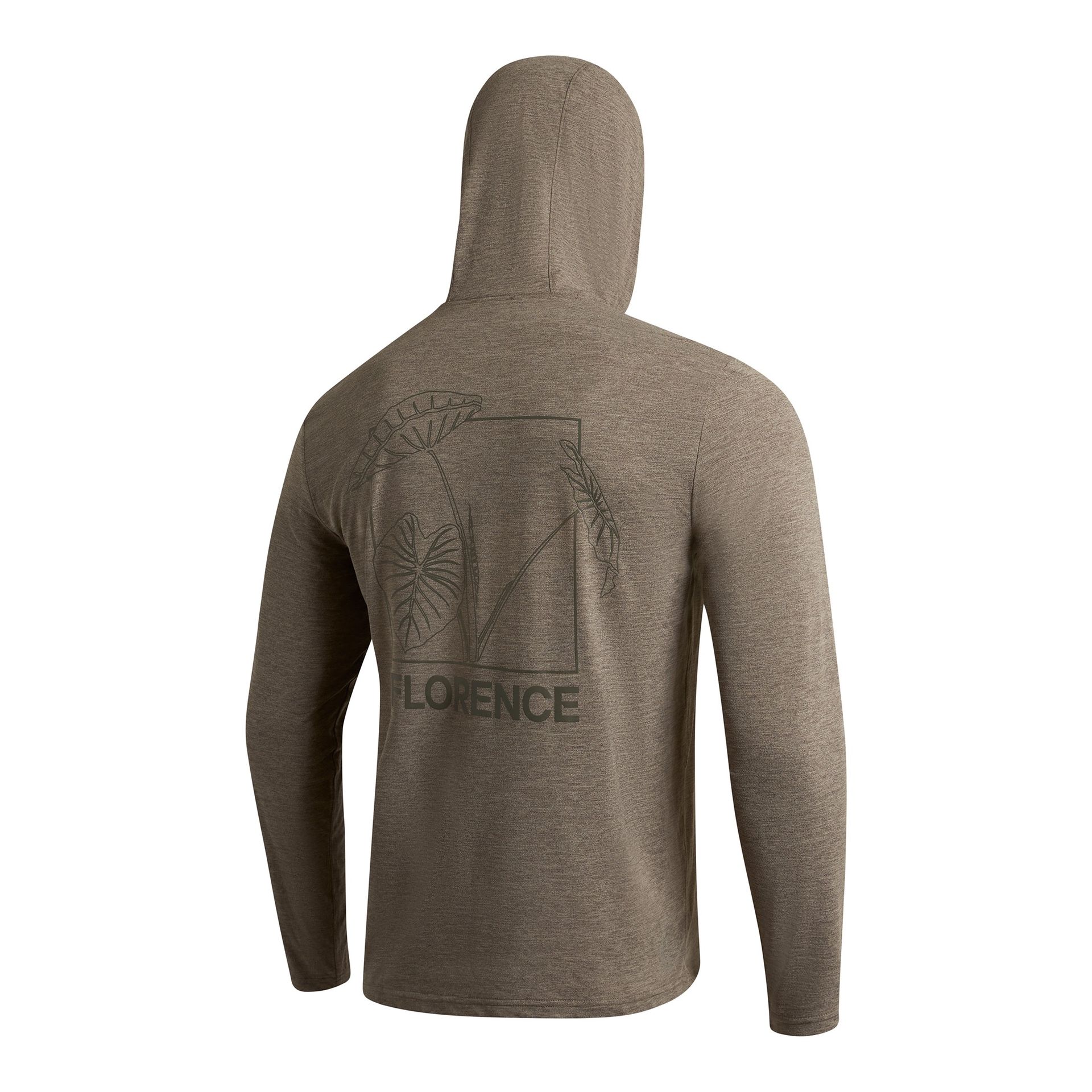 Miniatura 4.0 de Camiseta Manga Longa com Capuz Airtex Kalo Heather Sig Zane Pomes Florence