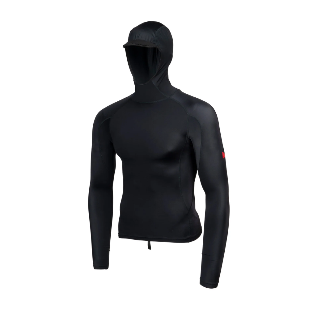 Miniatura 8.0 de Rashguard Utility Pocket com Capuz Preto Florence