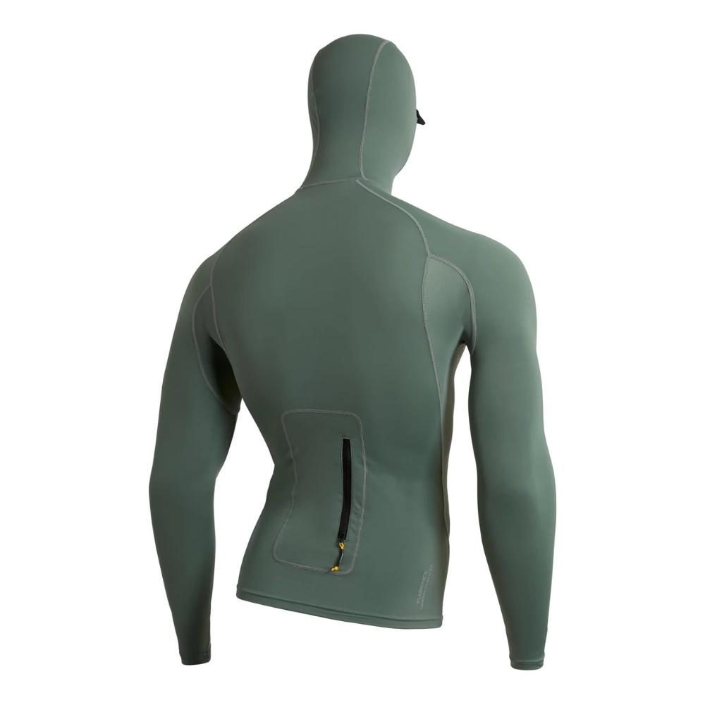 Miniatura 3.0 de Rashguard Utility Pocket com Capuz Verde S&aacute;lvia Florence