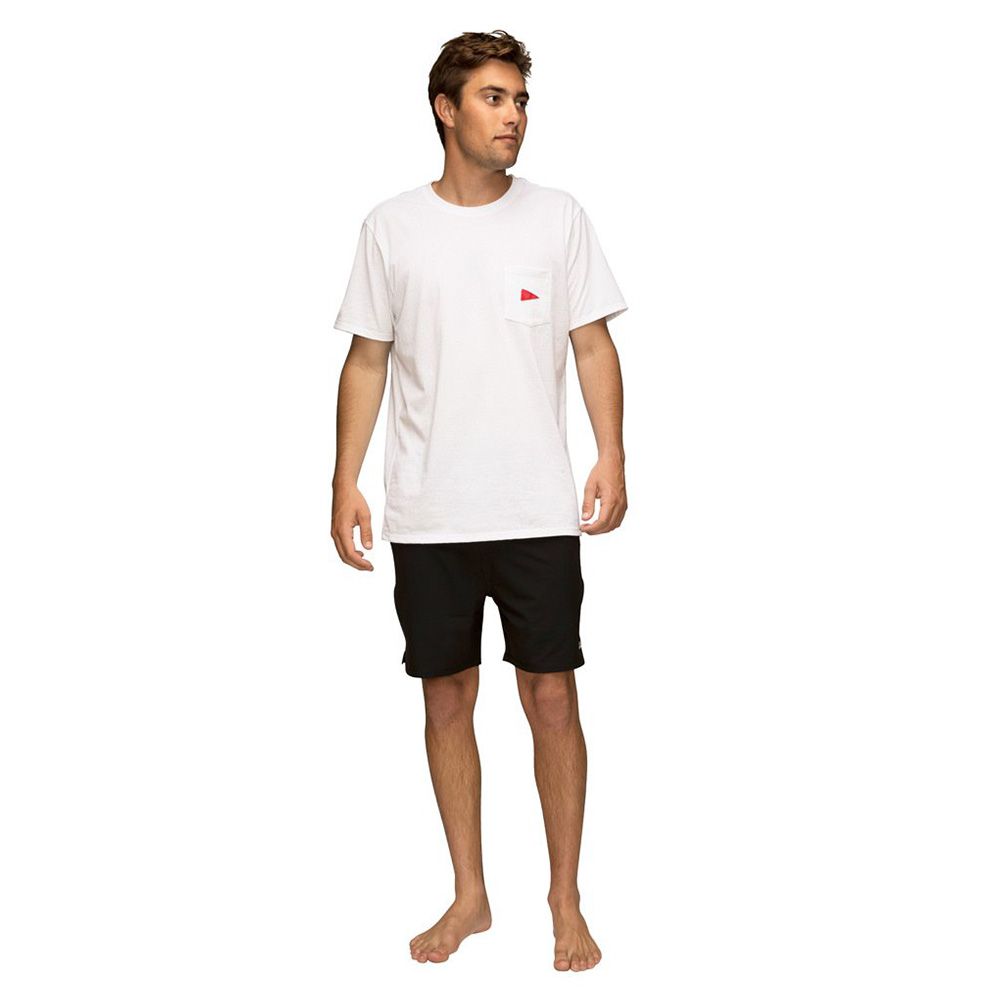 Miniatura 4.0 de Camiseta Manga Curta Recover Burgee com Bolso Branco Florence