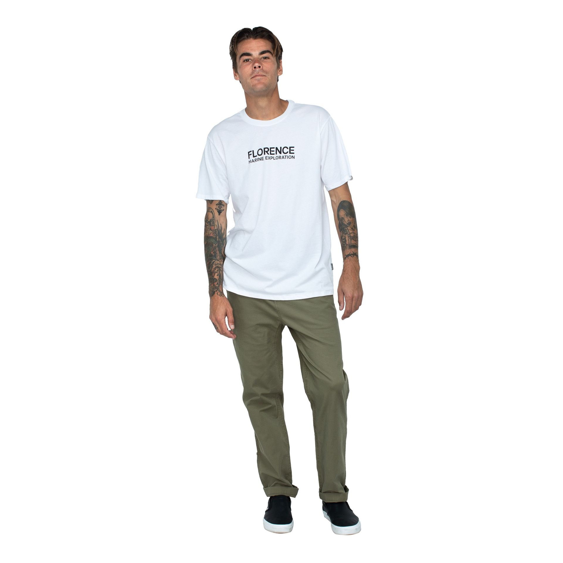 Miniatura 6.0 de Camiseta Manga Curta Marine Exploration Branco Florence