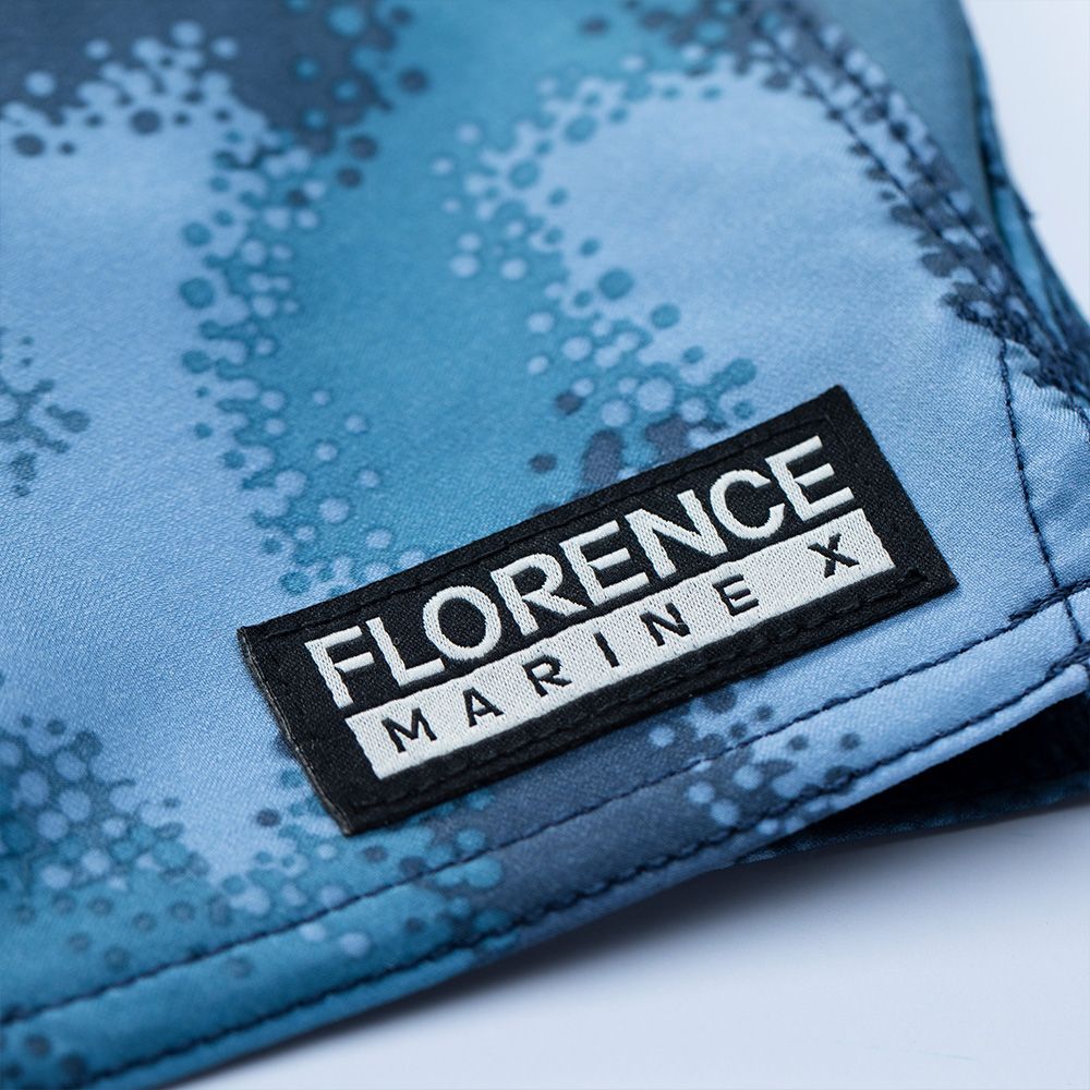 Miniatura 9.0 de Boardshort Camo Azul Marinho Florence