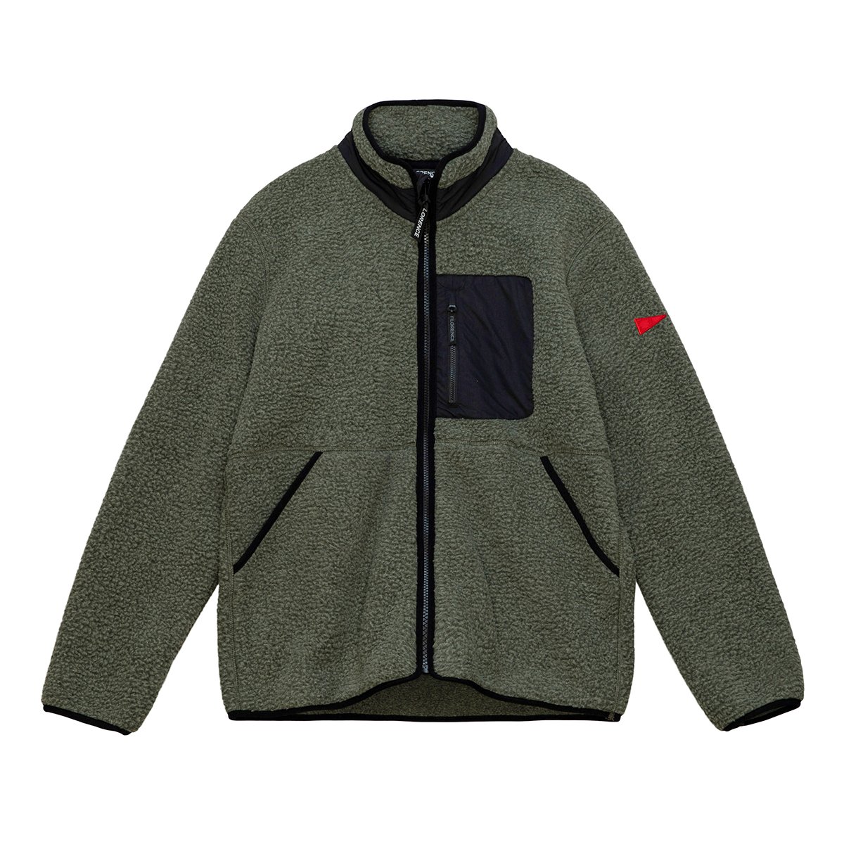 Jaqueta High Pile Utility Florence Verde