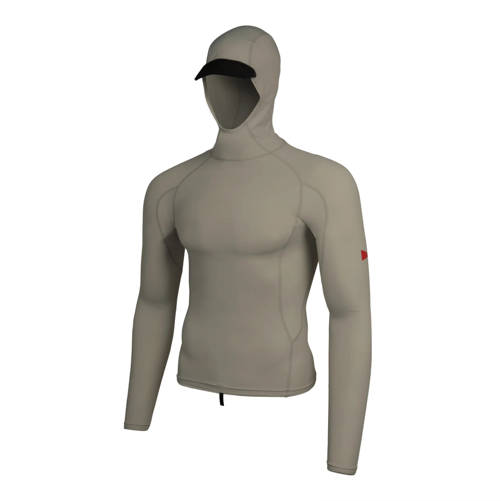 Rashguard Standard Issue com Capuz Florence Cinza Musgo