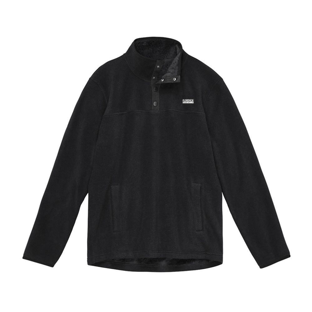 Casaco Fleece Polar Anorak Preto Florence Preto