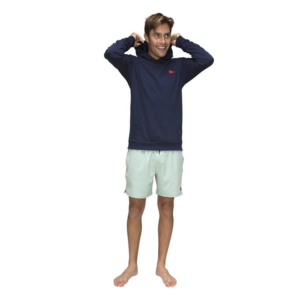 Miniatura 6.0 de Camiseta Manga Longa com Capuz Burgee Recover Azul Marinho Florence