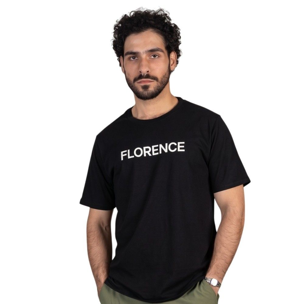 Camiseta Manga Curta Florence Preto