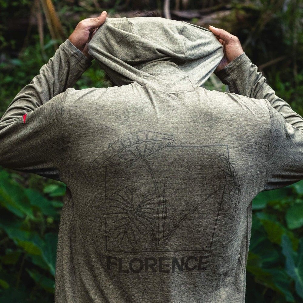 Miniatura 13.0 de Camiseta Manga Longa com Capuz Airtex Kalo Heather Sig Zane Pomes Florence