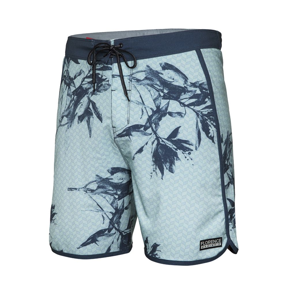 Boardshort Naupaka Florence Azul Claro