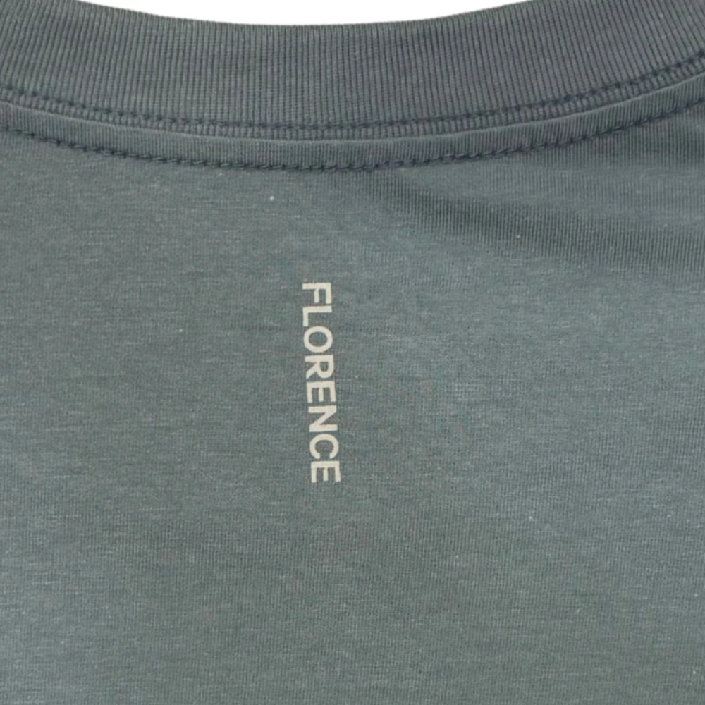 Miniatura 6.0 de Camiseta Manga Curta com Bolso Burgee Pocket Azul Florence