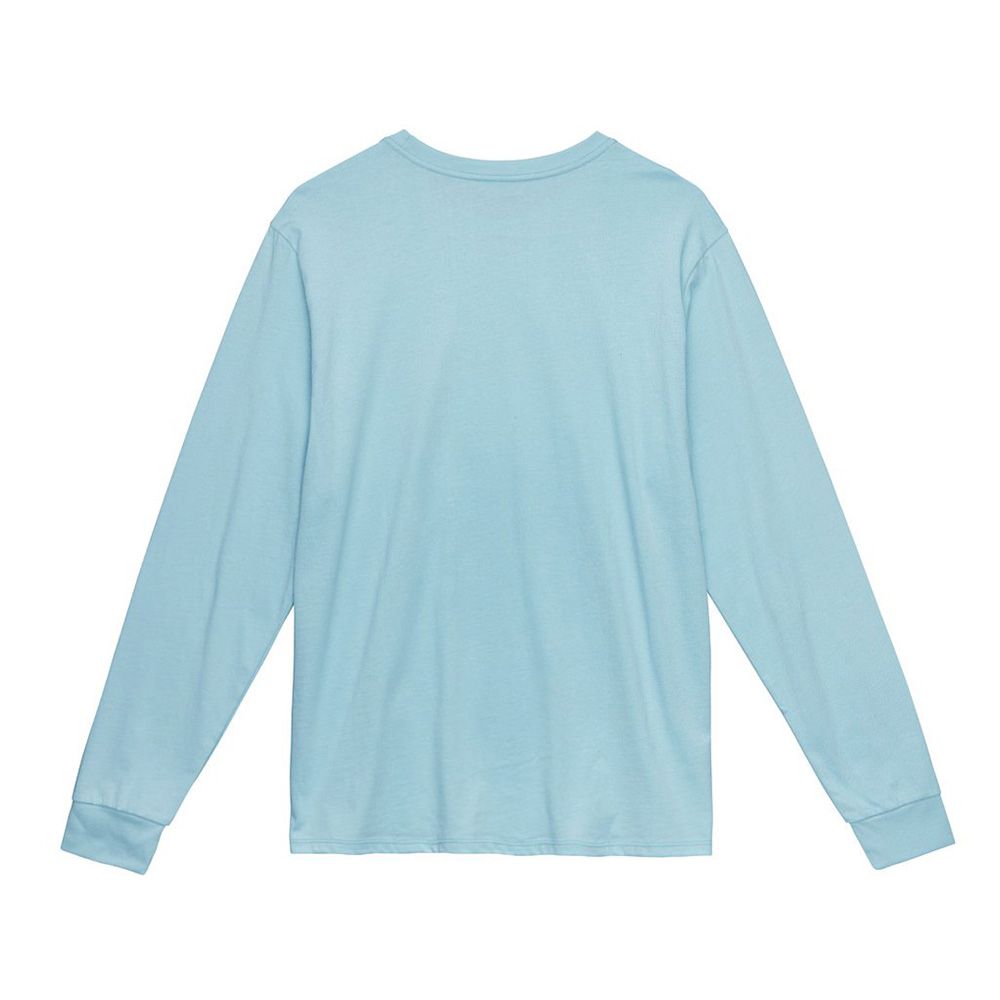 Miniatura 3.0 de Camiseta Manga Longa Org&acirc;nica Azul Claro Florence
