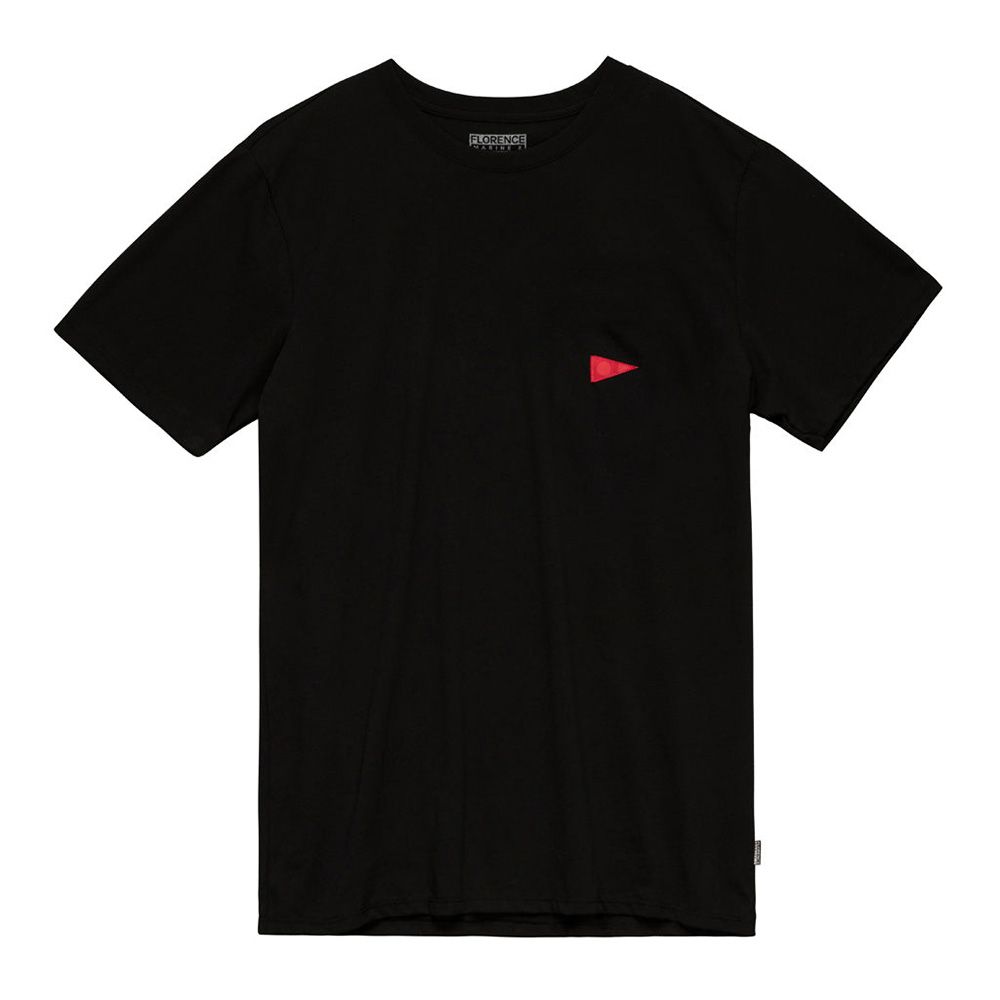 Camiseta Manga Curta Recover Burgee Florence Preto