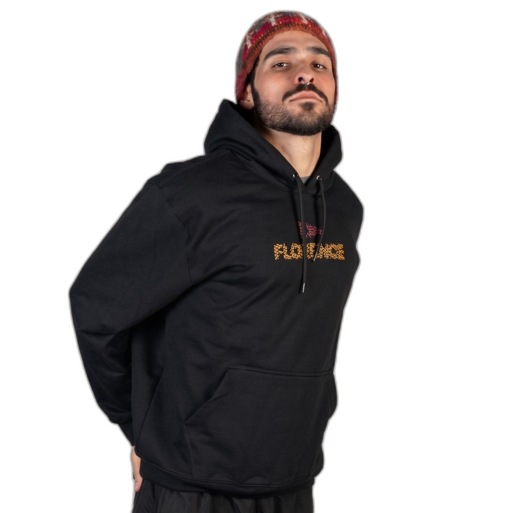 Miniatura 3.0 de Moletom Canguru com Capuz Halftone Hoodie Preto Florence