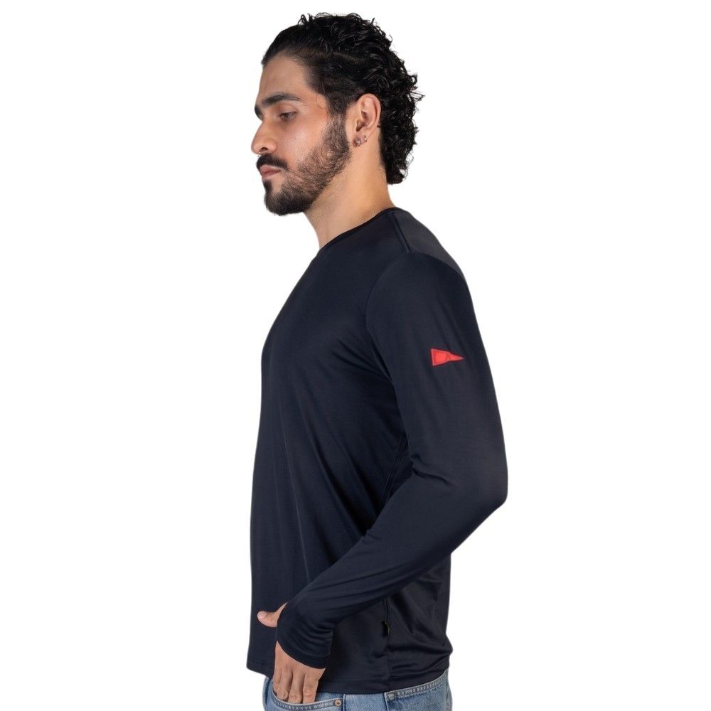 Miniatura 3.0 de Camiseta Manga Longa UV Preto Florence