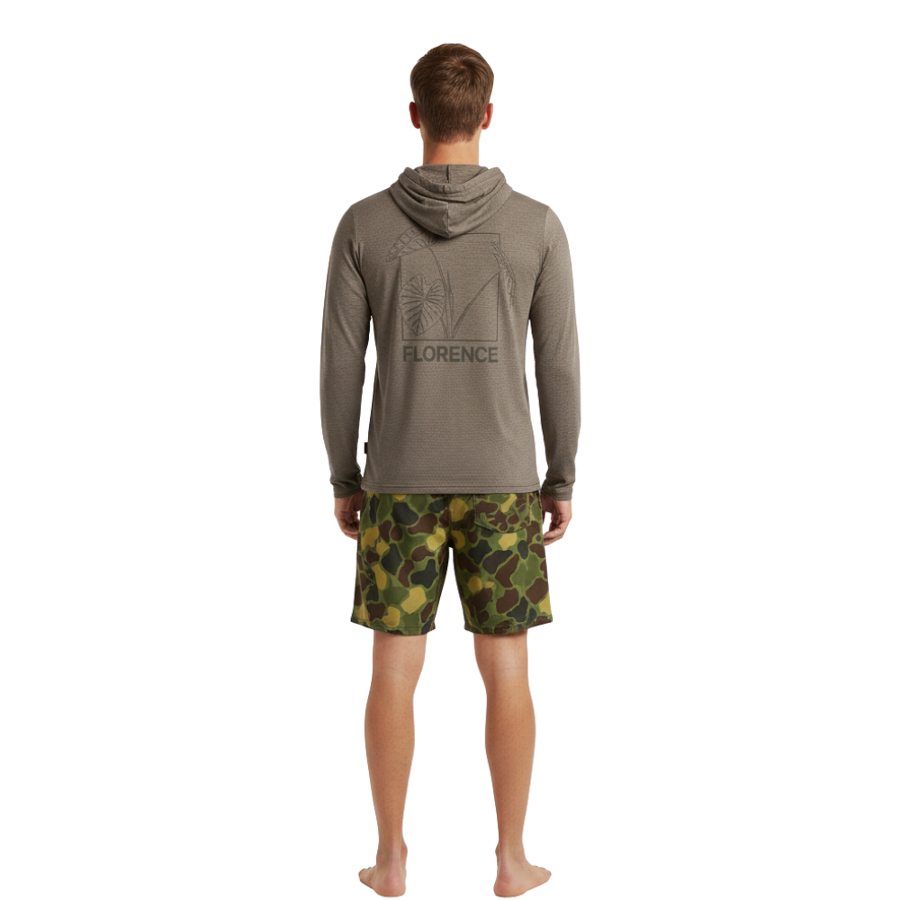 Miniatura 6.0 de Camiseta Manga Longa com Capuz Airtex Kalo Heather Sig Zane Pomes Florence