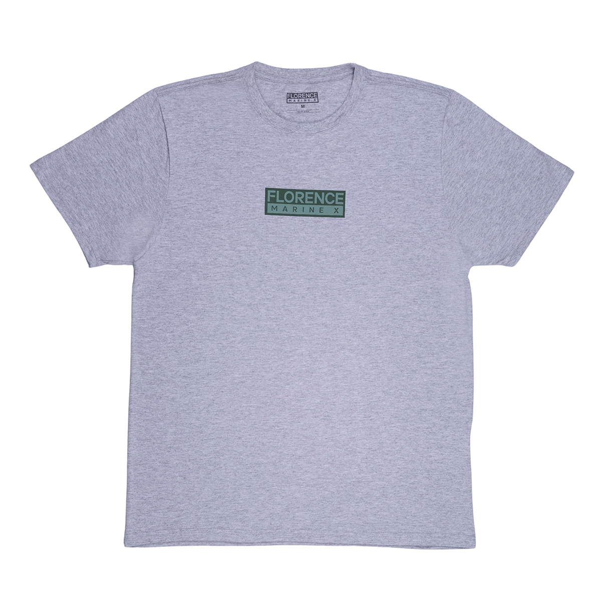 Camiseta Manga Curta Marine X Florence Cinza Claro