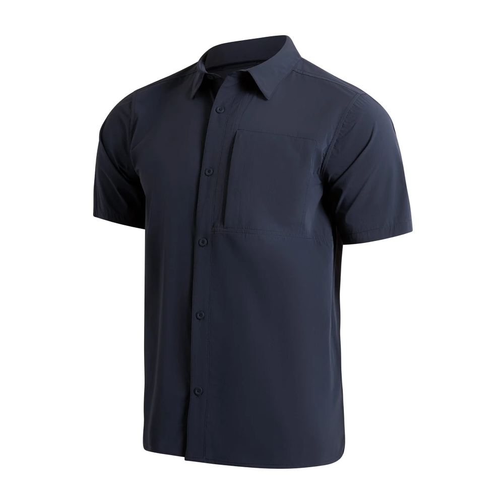 Camisa Manga Curta Airtex Expedition Florence Azul Marinho
