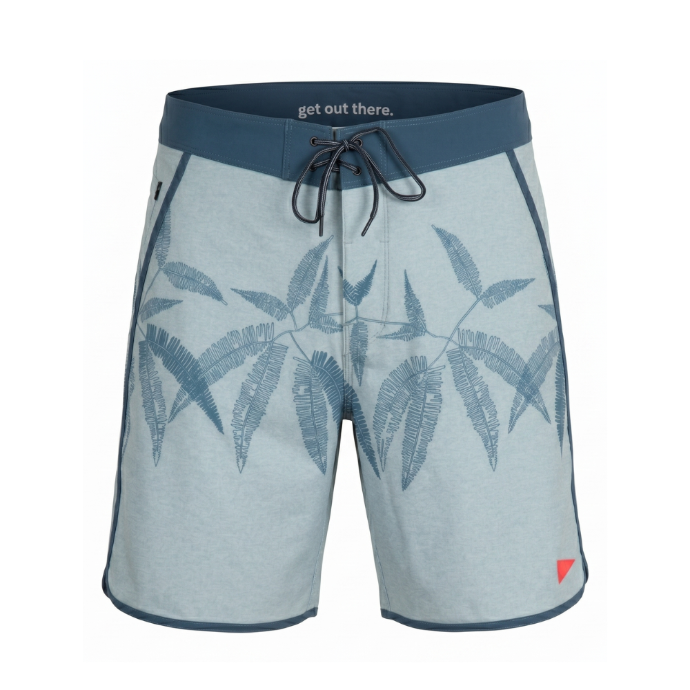 Miniatura 4.0 de Boardshort Uluhe Fractal Verde S&aacute;lvia Florence
