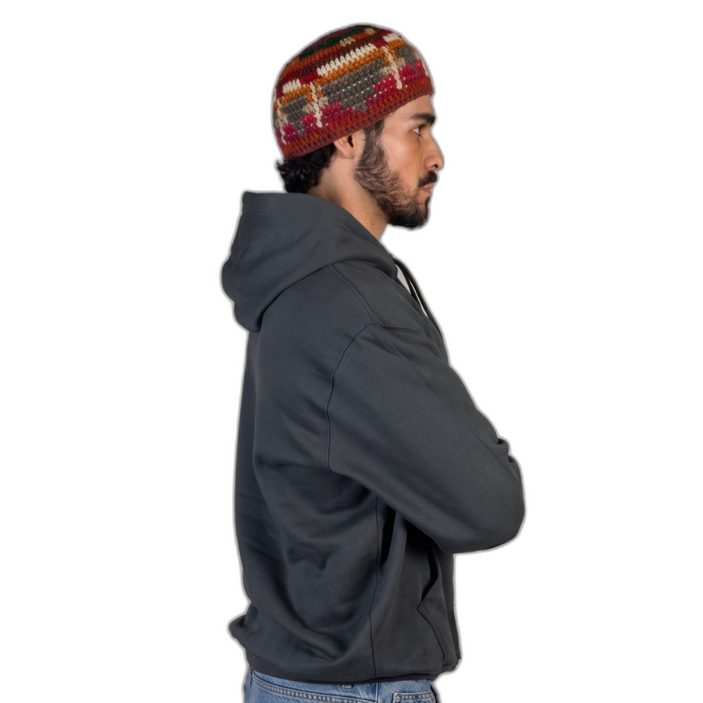 Miniatura 4.0 de Moletom Canguru com Capuz Halftone Hoodie Cinza Escuro Florence