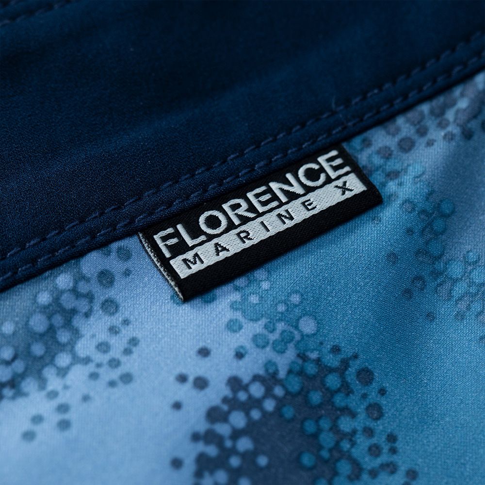 Miniatura 10.0 de Boardshort Camo Azul Marinho Florence