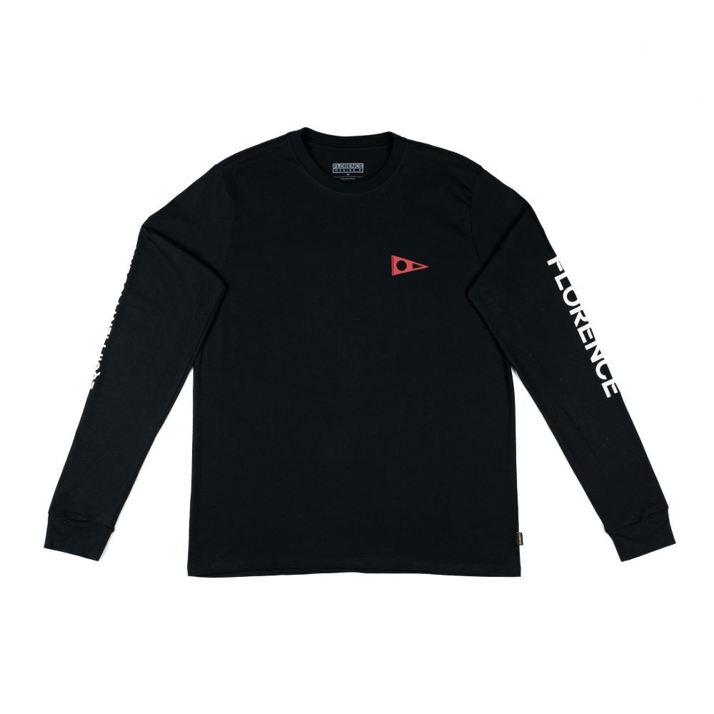 Camiseta Manga Longa Formula Florence Preto