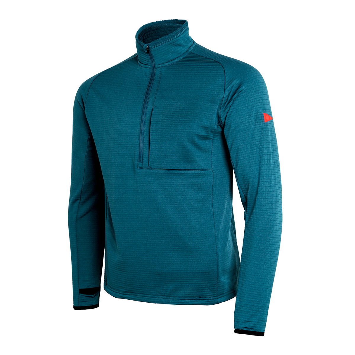 Miniatura 8.0 de Blusa Meio Z&iacute;per Off Grid Azul Florence