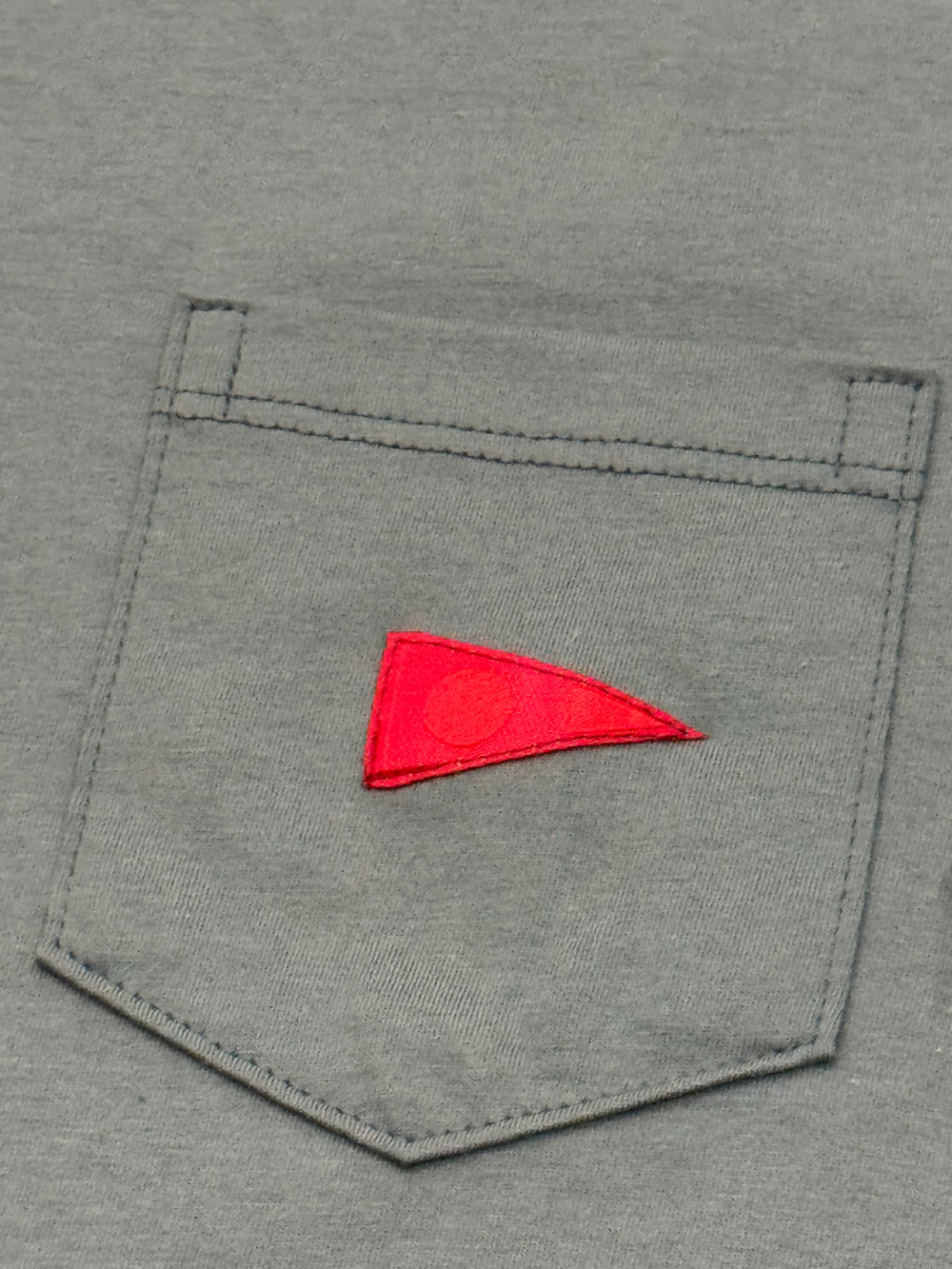 Miniatura 8.0 de Camiseta Manga Curta com Bolso Burgee Pocket Azul Florence